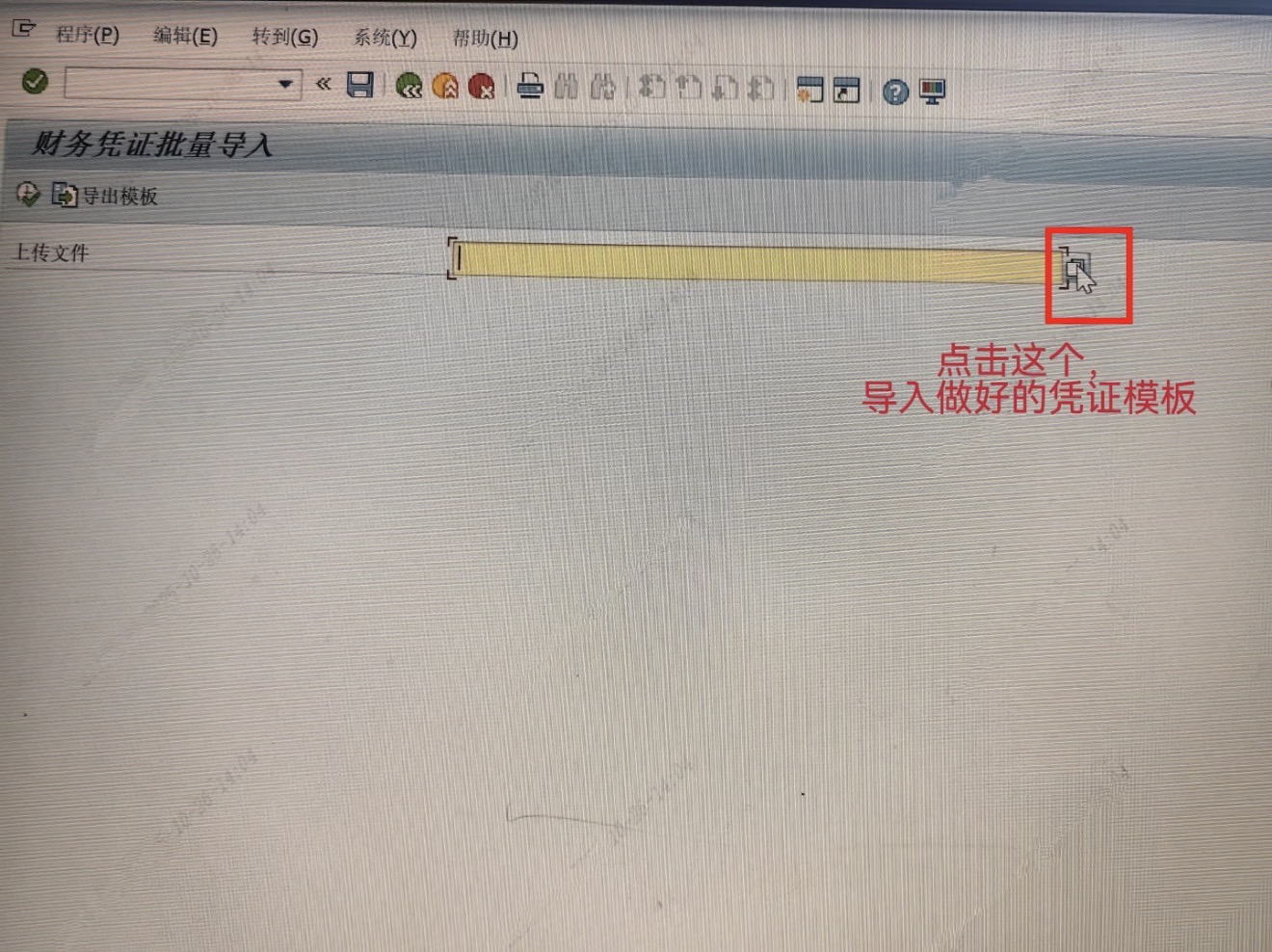 SAP界面